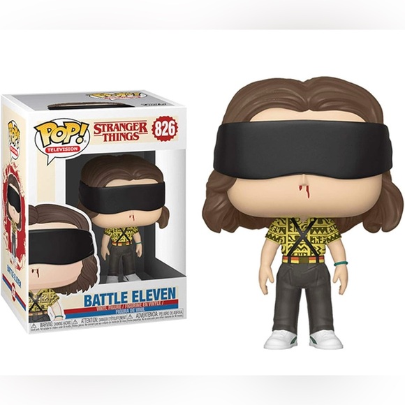 Funko Other - Funko Pop! Television: Stranger Things - Battle Eleven, Multicolor, us one-Size